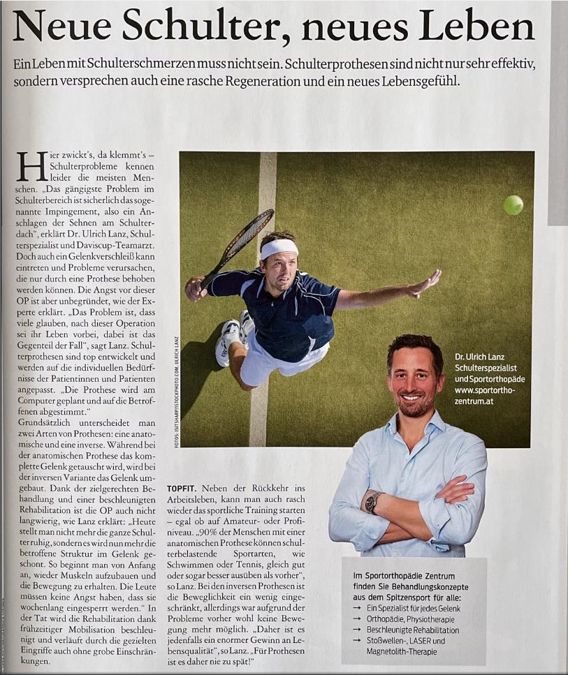 22-Kurier-Tennismagazin-Neue_Schulter-Neues-Leben-mit-Schulterspezialist-Dr.Ulrich-Lanz