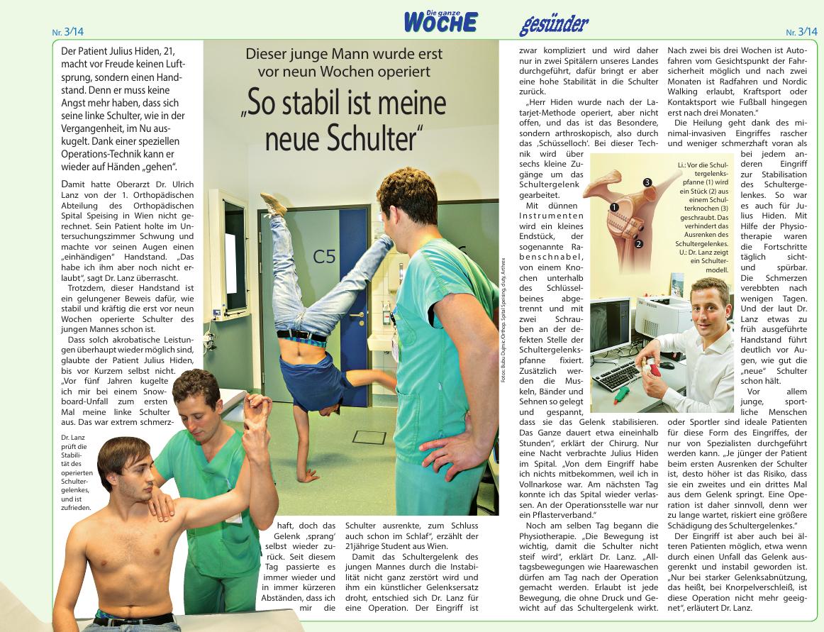 Dr.Lanz_Die-Ganze-Woche_Schulterspezialist-Schulterchirurg_Presse